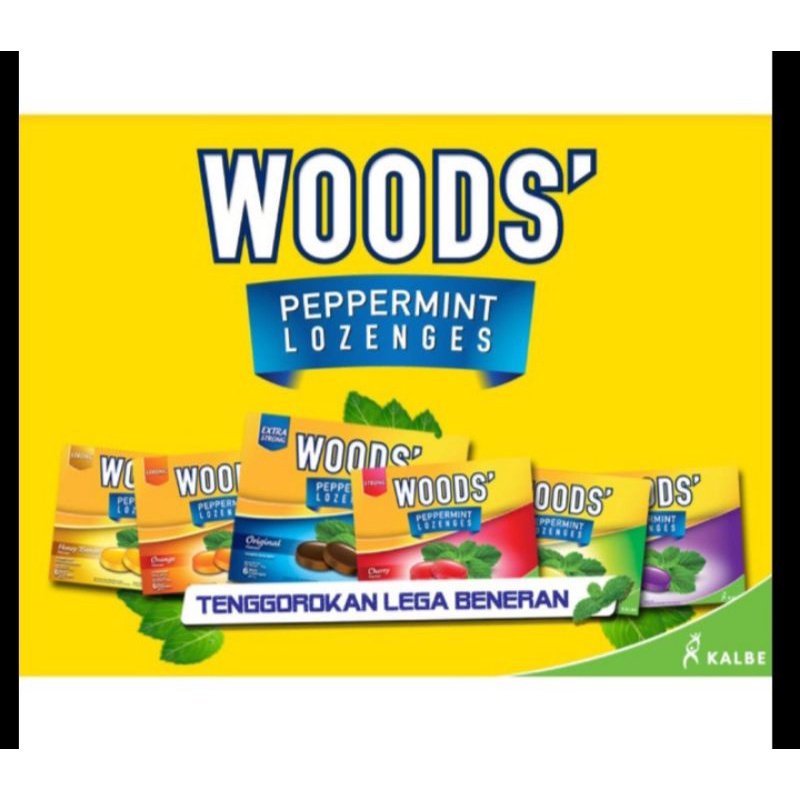 

Permen Woods Melegakan Tenggorokan
