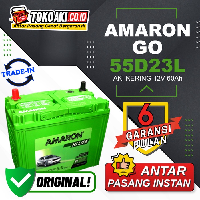 AMARON GO MF 55D23L - 60Ah
