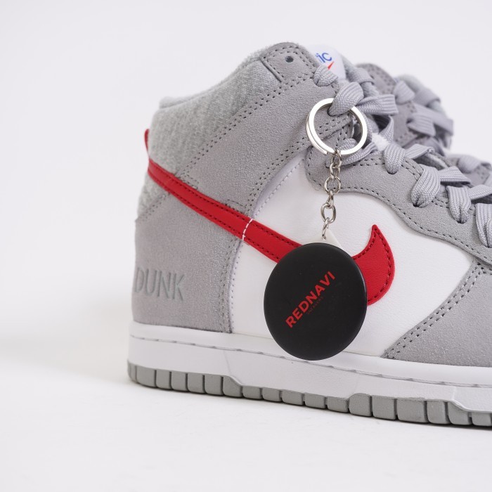 NIke Dunk High Athletic Club Grey Red GS Original