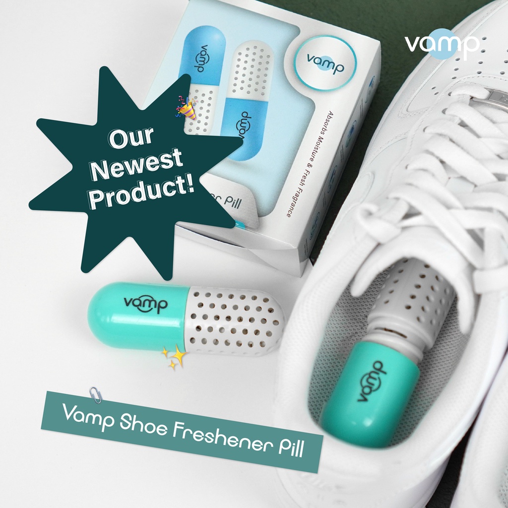 Vamp Shoe Freshener Pill | Pencegah Penghilang Anti Bau Sepatu