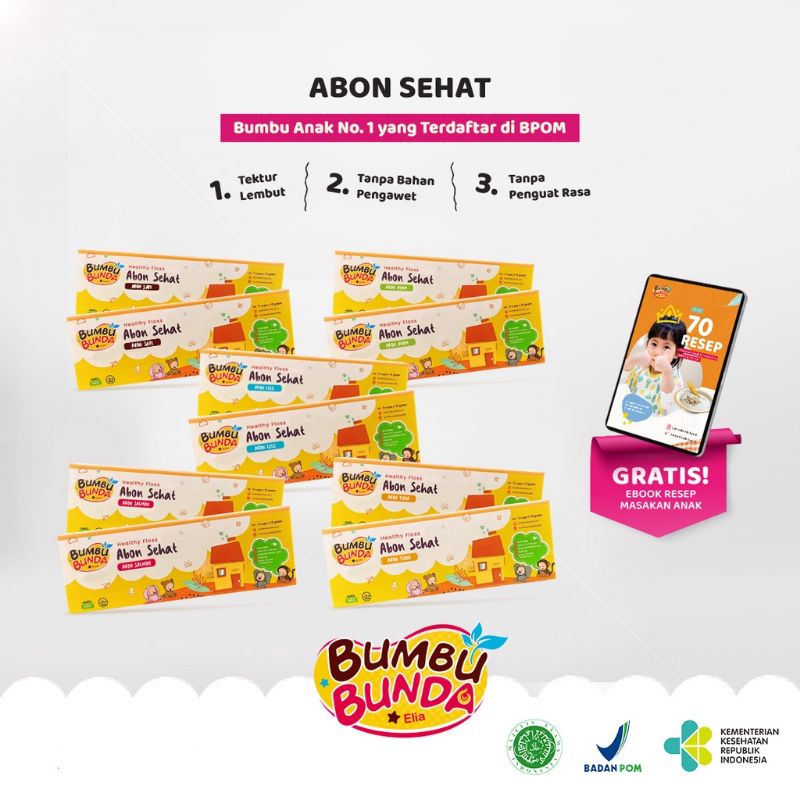 Bumbu Bunda Elia Abon/Abon Sehat