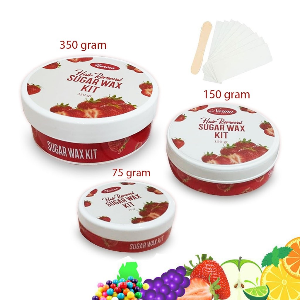 HOPE STORE - SUGAR WAX WAXING KIT / PENGHILANG BULU RAMBUT KETIAK KAKI TANGAN PERMANEN RANDOM