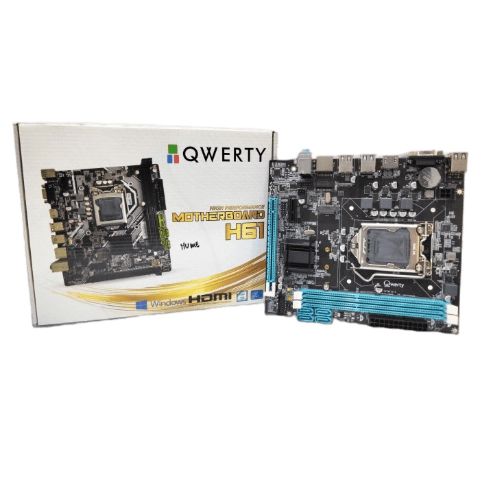 Motherboard H61 - Mainboard Baru Murah Bergaransi 1 tahun