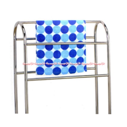 Stora Hanging Towel Jemuran Handuk Cw2405-01 Silver Jemuran Handuk Indoor Jemuran Besi Ringan Didalam Rumah Warna Abu Abu