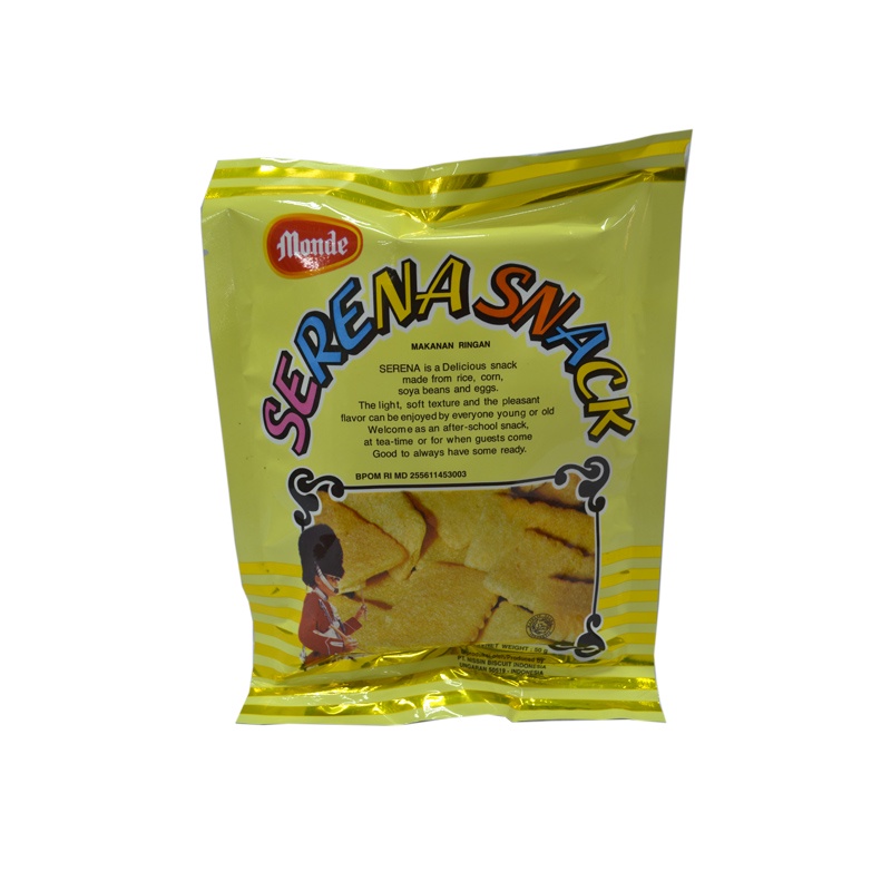 

Serena Snack Gold 50Gr