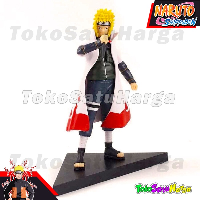 Action Figure Naruto Shippuden Minato Namikaze Hokage Mainan Anime