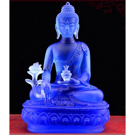 Patung Buddha Obat Yo Se Hut Medicine Buddha Bhaisajya Guru size L