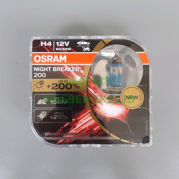 Osram Night Breaker NBR 200 H4 Original Made In German
