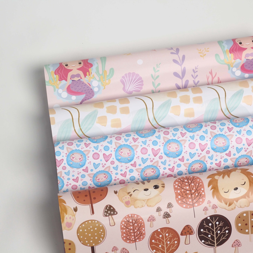 

Kertas Kado #Cute (Ukuran 32x48,5 cm) - Gift Paper - Wrapping Paper - Unique Paper - Custoom.in