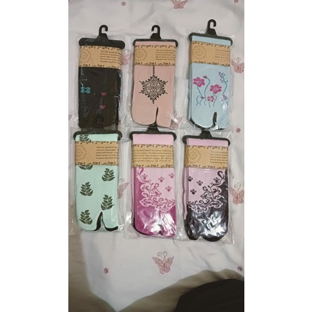 ☀️Mutistore - Kaus Kaki Wanita Muslimah Motif | Kaus Kaki Syar'i | Kaos kaki Panjang | Kaos kaki Mot