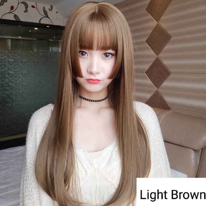 WIG IZUMI GRADASI LURUS DAN PANJANG LURUS PONI DEPAN SHAGGY (VH)