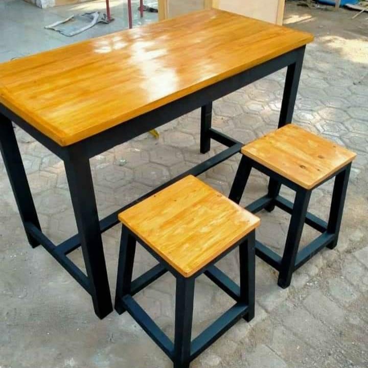 DDX / 1 SET MEJA MAKAN / MEJA KERJA /MEJA FURNITURE / MEJA SERBAGUNA