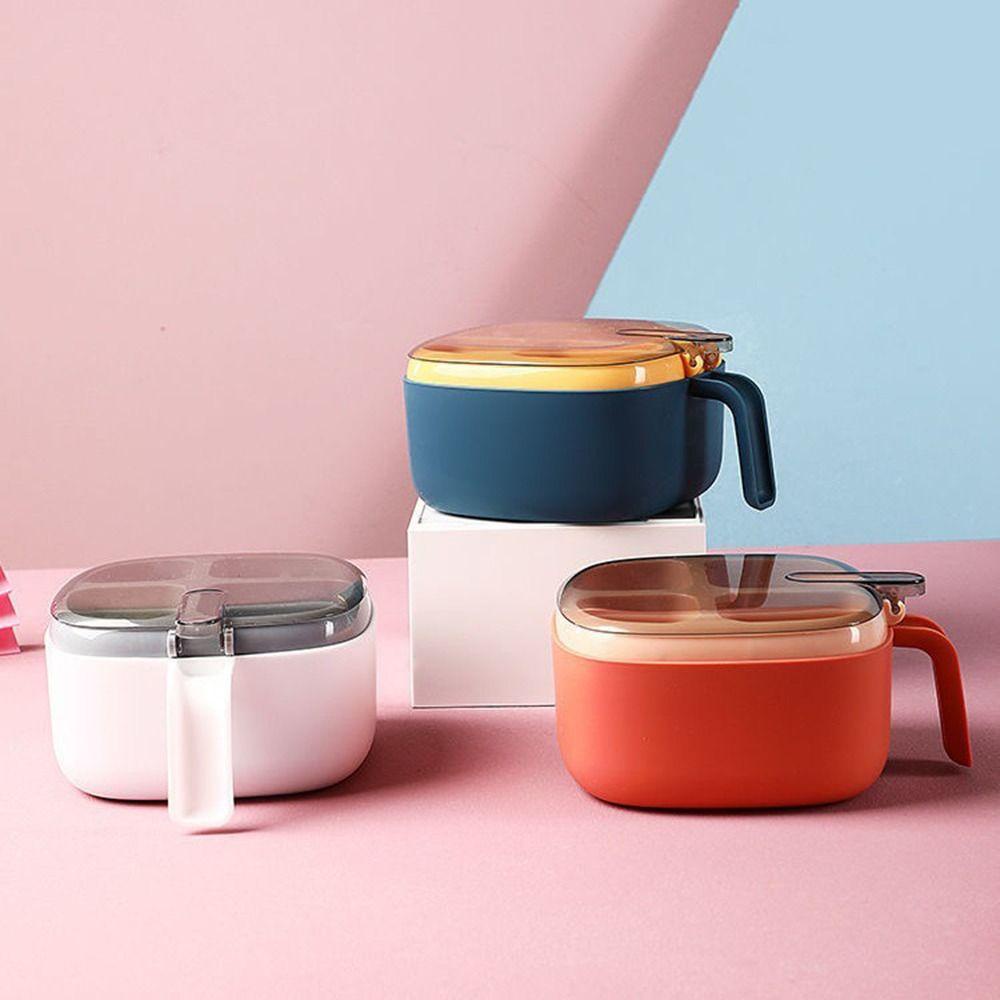 [Elegan] Toples Bumbu Lada Dapur Storage Organizer Wadah Bumbu Anti Lembab Plastik