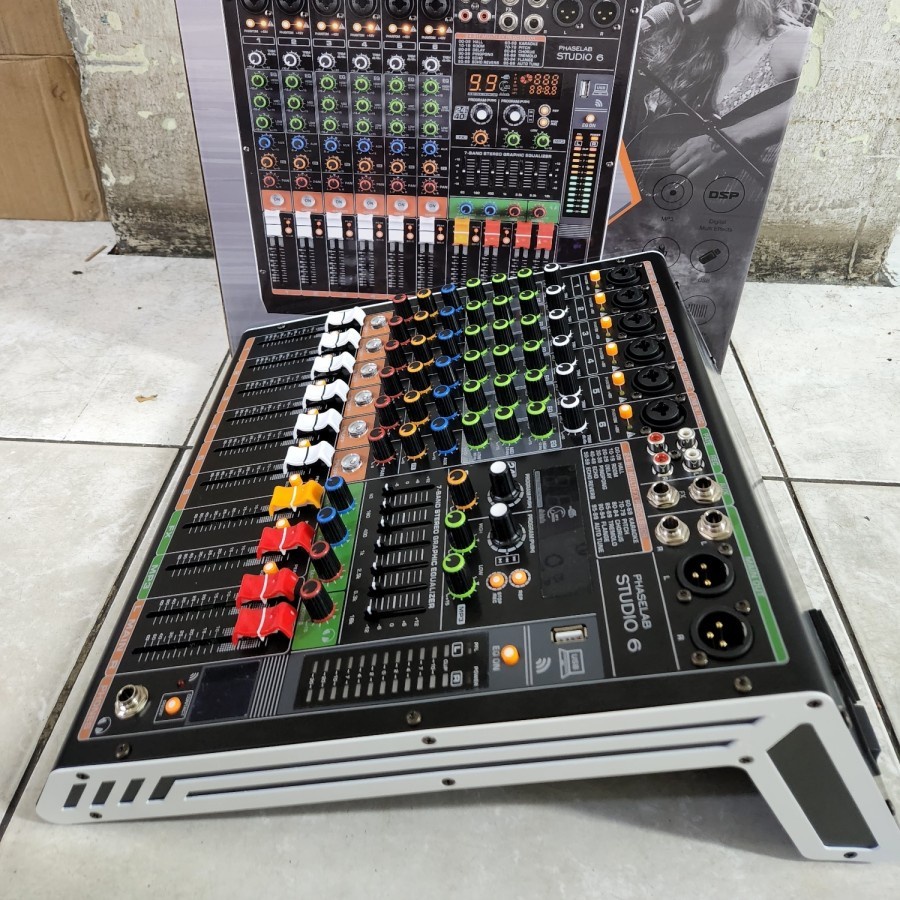Mixer Audio Phaselab studio8 studio 8 8CH Soundcard Original Produk - 8chanel