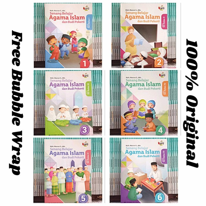 

BUKU AGAMA ISLAM KELAS 1 2 3 4 5 6 SD K13N ERLANGGA - SENANG BELAJAR