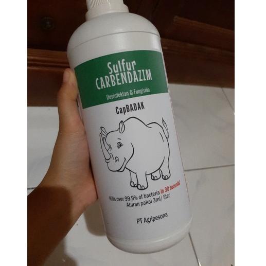 60 Desinfektan Cap Badak 1 Liter Sulfur Carbendazim lczkt