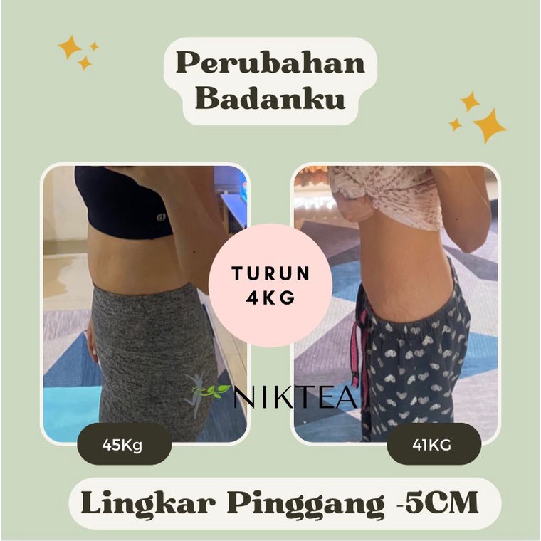 NIKSLIM - Paket Penurun Berat Badan Ampuh Obat Diet Herbal Kapsul Pelangsing Pengurus Badan