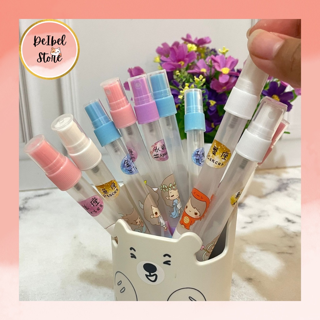 Pen Parfume Full Body Karakter Cewek Pulpen Full Parfum Cewe Lucu Imut Unik Semprot Spray Bisa Isi a