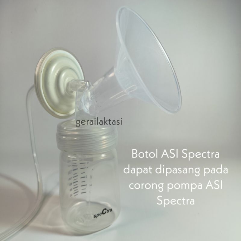 SPECTRA BOTOL SUSU ASI 160ml PP - SPECTRA MILK STORAGE BOTTLE - BOTOL UNTUK POMPA ASI SPECTRA