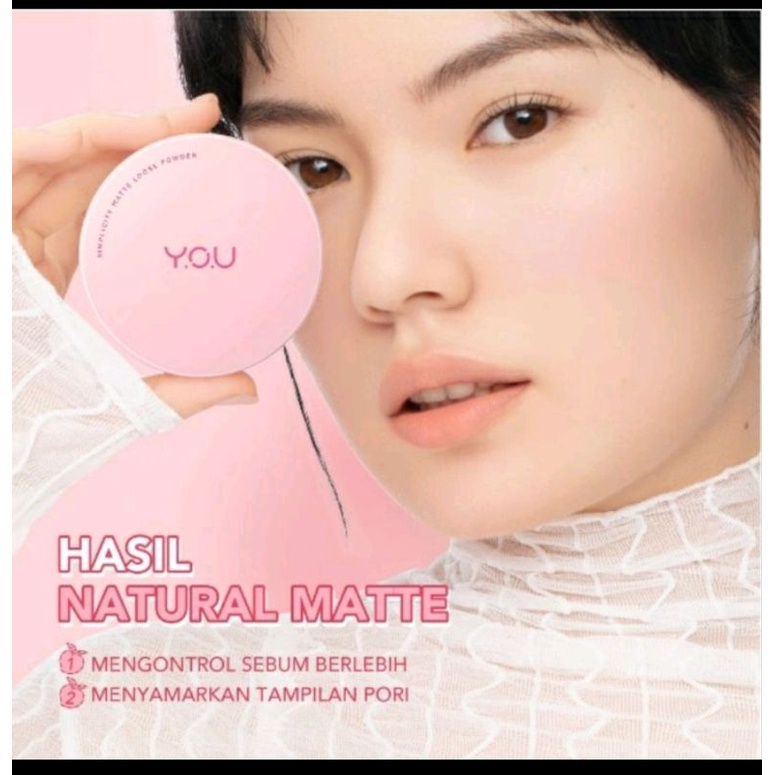 YOU SIMOLICITY MATTE LOOSE POWDER | BedakbTabur