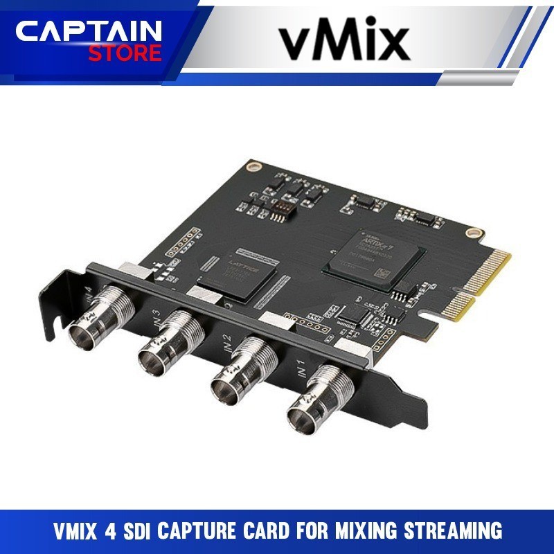 VMIX 4 SDI Capture Card for Mixing Streaming - OBS VMOX Wirecast