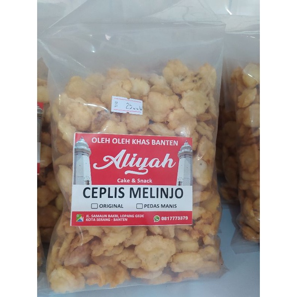 

Ceplis Melinjo Asin (250gr)