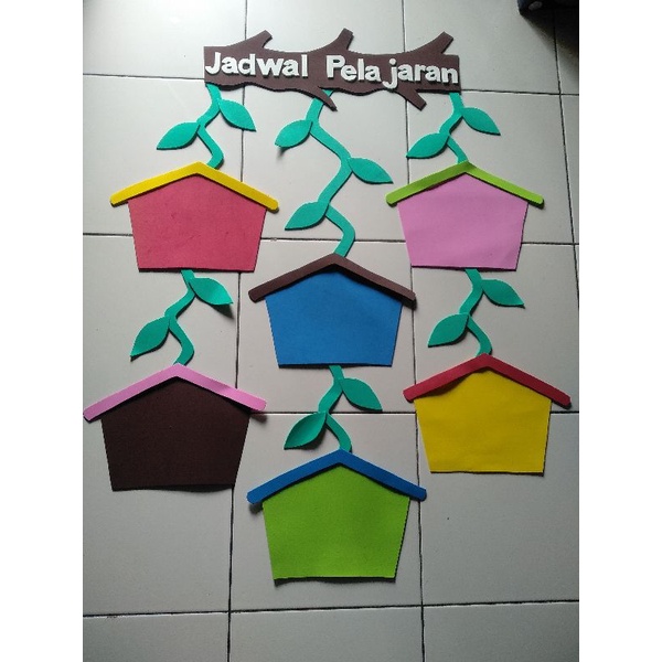 Hiasan Dinding Jadwal Pelajaran