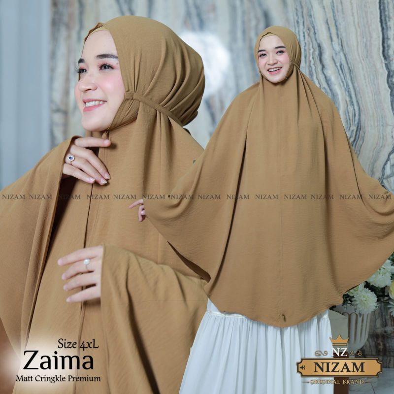 Khimar Zaima Size 4xL Crinkle Airflow By Nizam Scarf