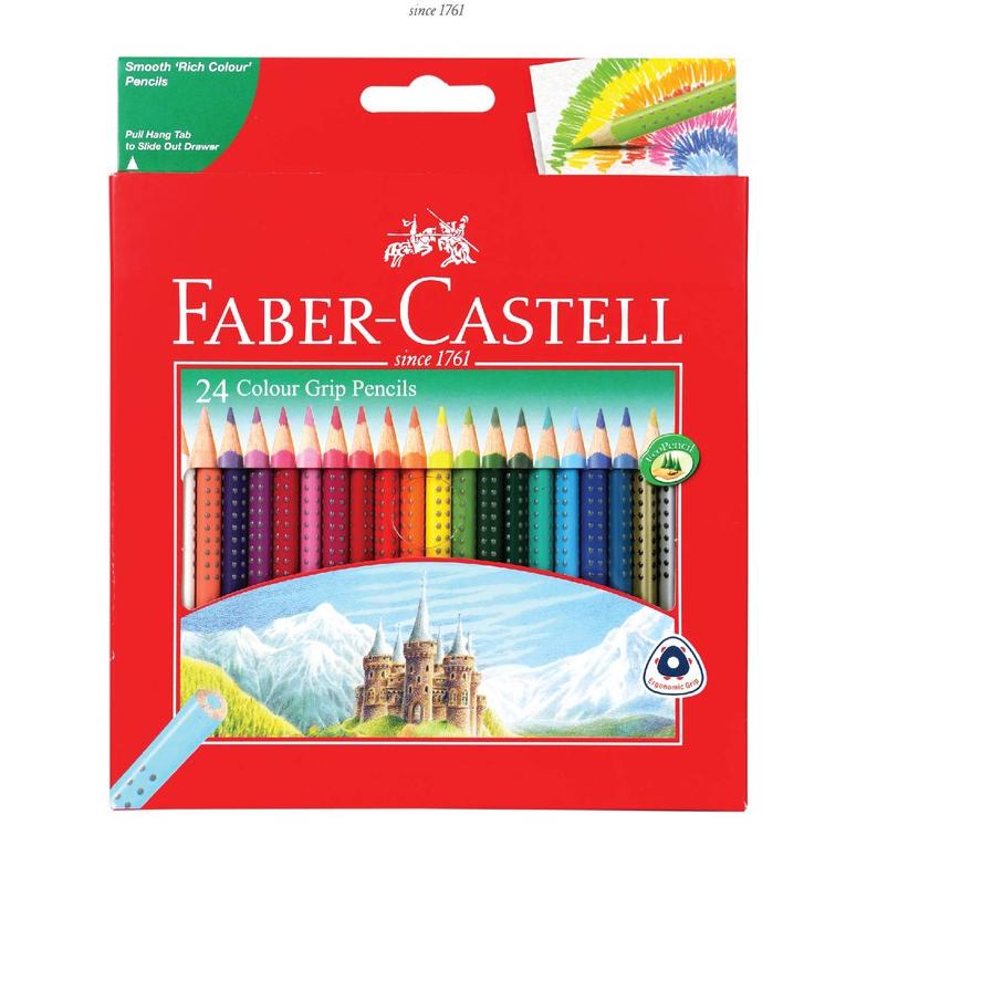 

Terbaik ン Faber-Castell Colour Grip Pencils 24
