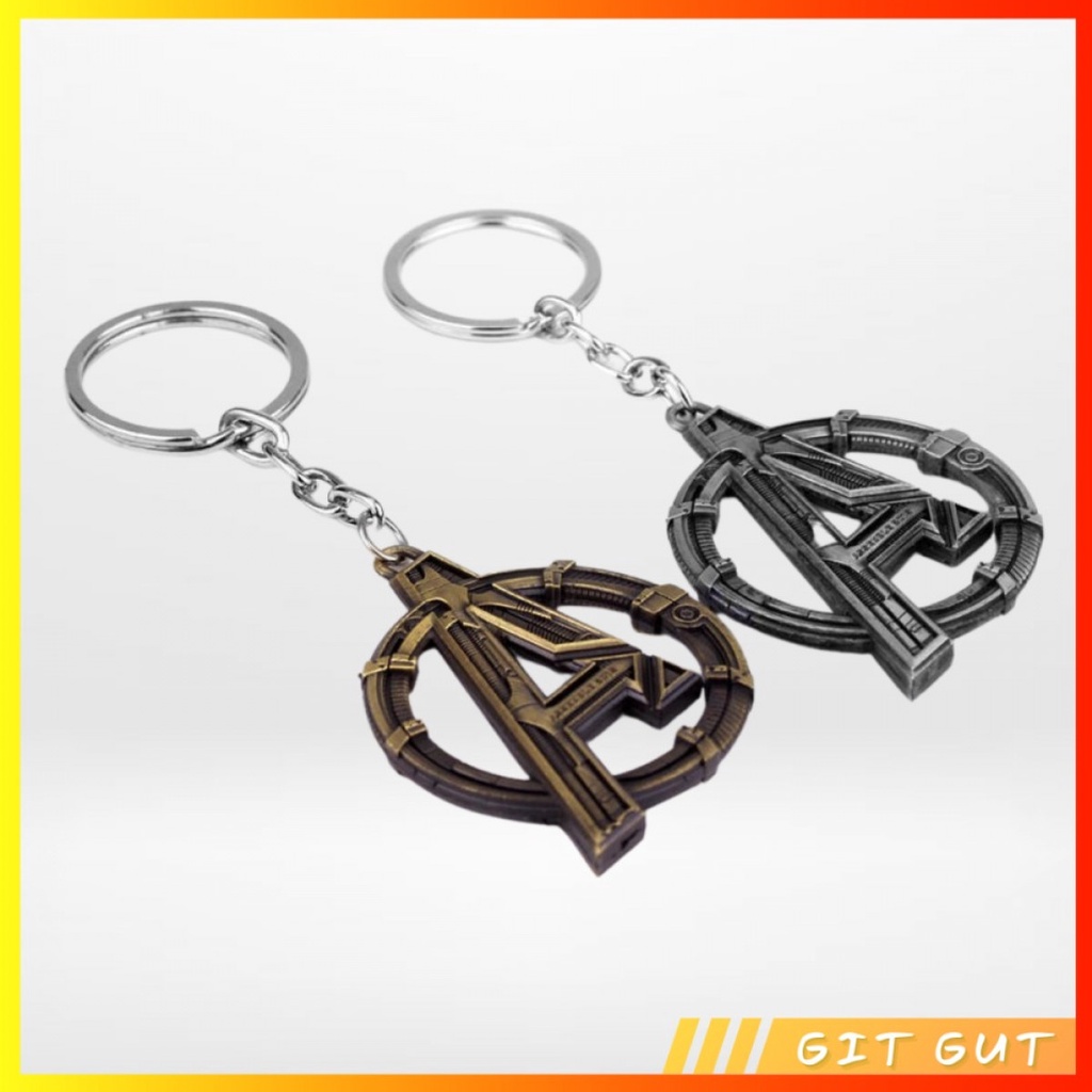 Keychain Gantungan Kunci Marvel Avengers Logo