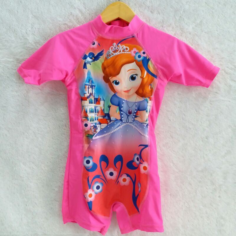 Baju Renang Anak Cewek Sofia 3 - 5 tahun