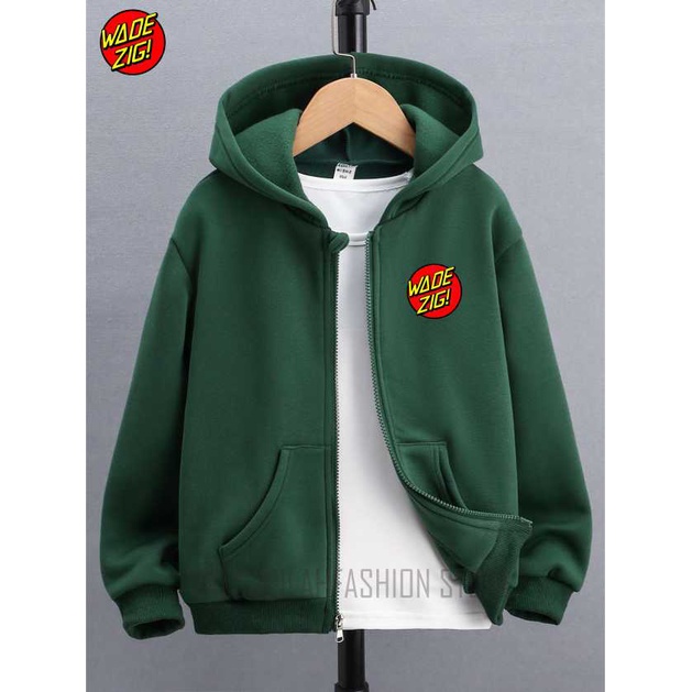 [BISA COD] SWEATER HOODIE WDZG ZIPPER RESLETING TEBAL KUALITAS DISTRO UNISEX M L XL XXL