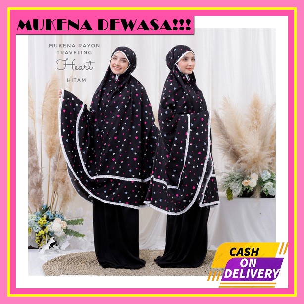 Fsf Mukena Dewasa Adiba Kd Sutra Bordir Travel Terbaru Kekinian Modern Terusan Fashion Muslim Mukena