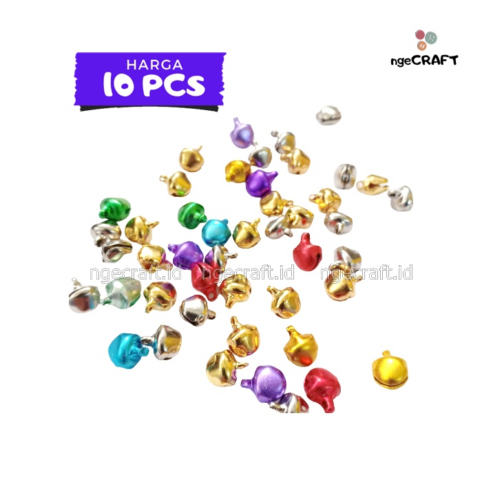 [10PCS] Lonceng Kerincingan Gelang Kaki/ lonceng kucing Kecil 8ml