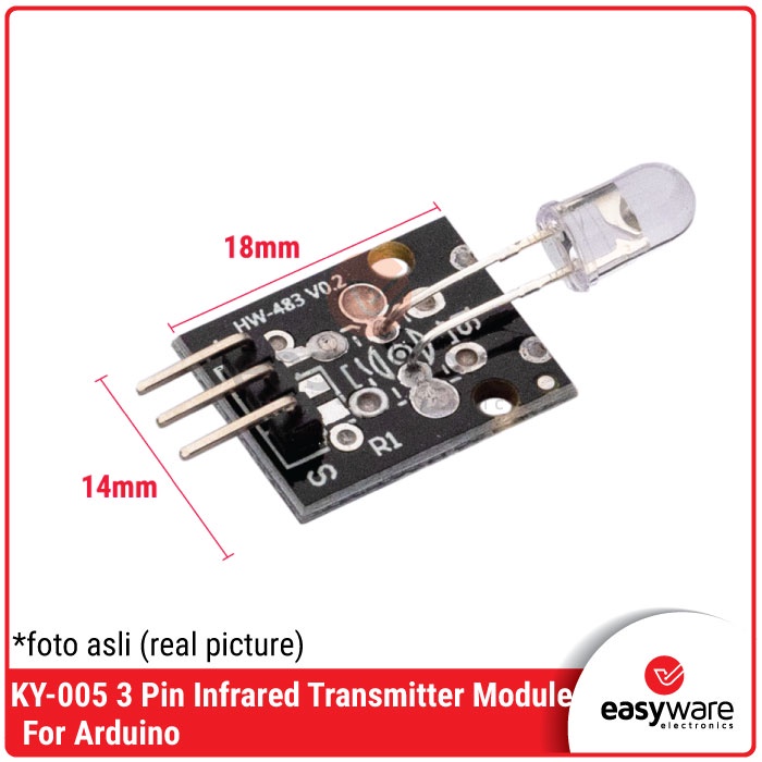 IR Infrared Transmitter module ky 005 infrared emitting diodes