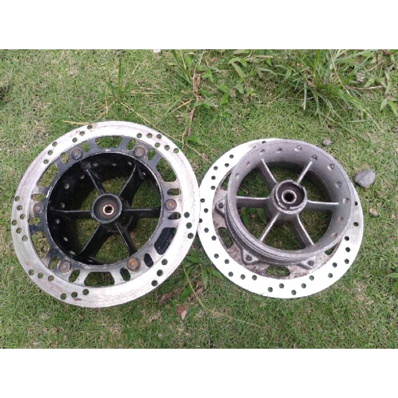 KAWASAKI TROMOL NINJA R TROMOL DEPAN NINJA R OLD TROMOL DEPAN KAWASAKI NINJA R LAMA