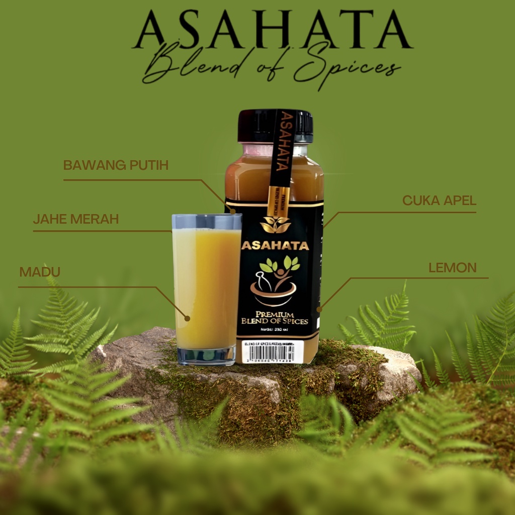 

Asahata Premium Jus Herbal Original Berkhasiat Penurun Kadar Gula Kolesterol Asam Urat Diabetes Mencegah Penyumbatan Pembuluh Darah