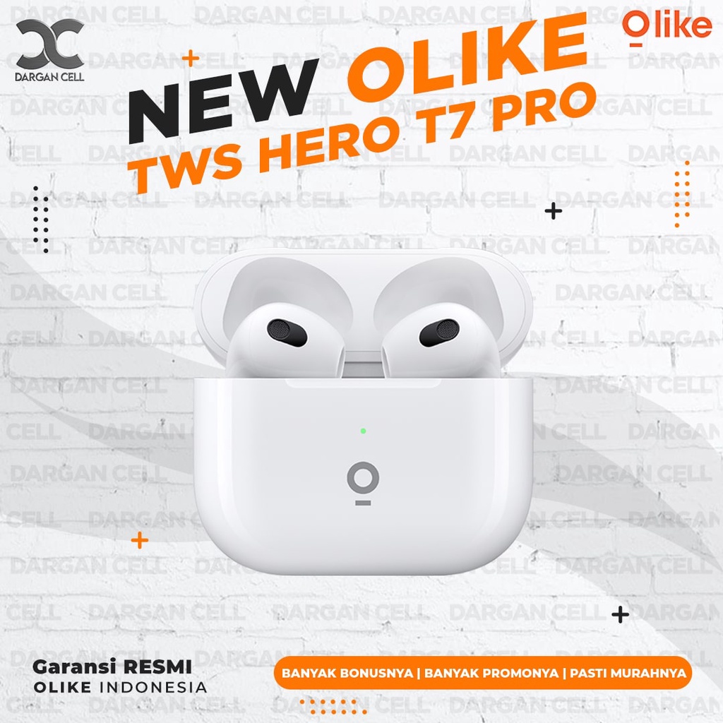 OLIKE TWS EARPHONE HERO T7 PRO GARANSI RESMI OLIKE 1 TAHUN