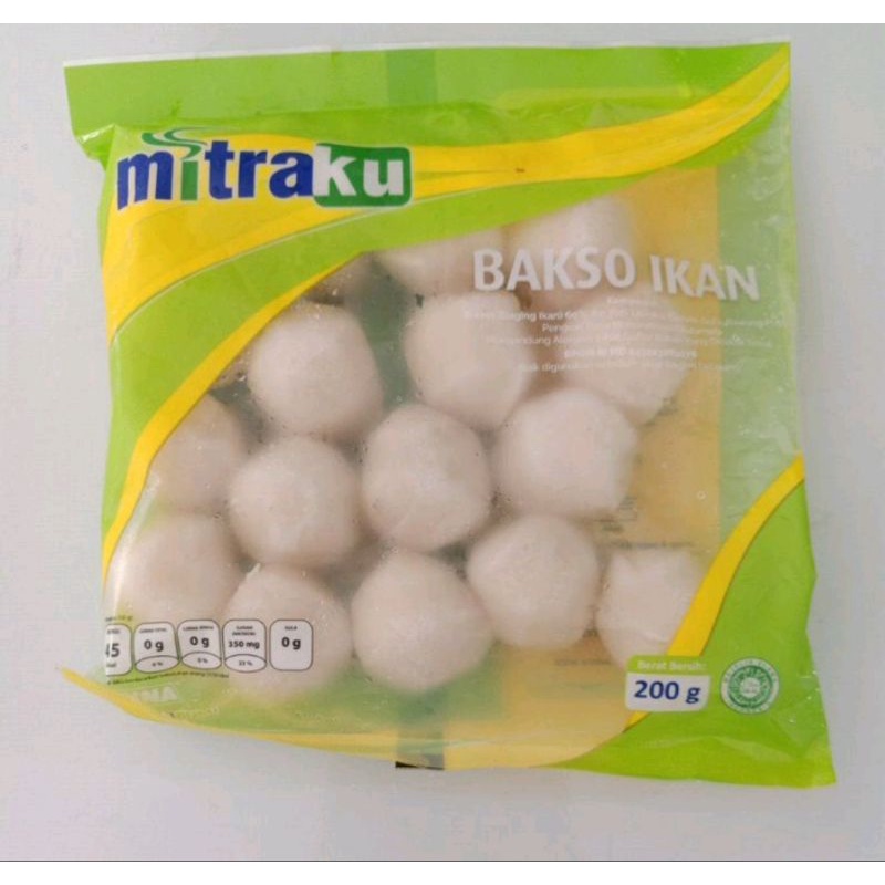 

Bakso Ikan Mitraku 200GR