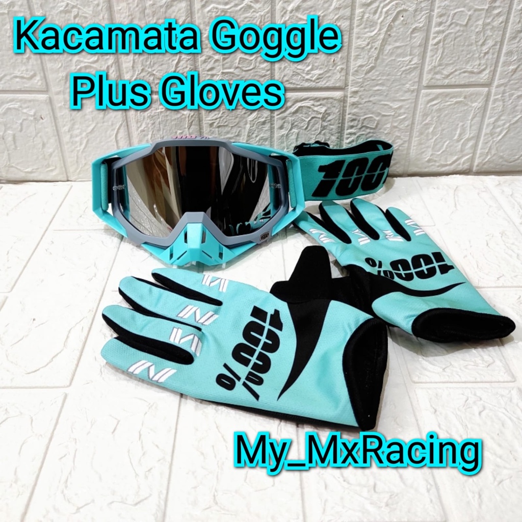 Kacamata Goggle KUALITAS  PREMIUM - Goggle trail motor cross - Kacamata trail -  -kacamata supermoto or sunmori -KACAMATA BERKENDARA FREE GLOVE