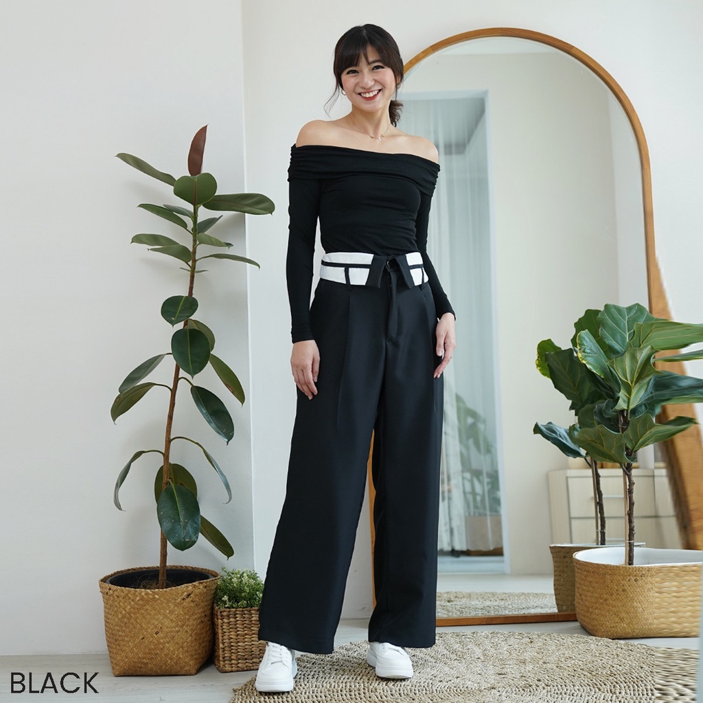 Long Pants Elisa Celana Panjang Bawahan Wanita