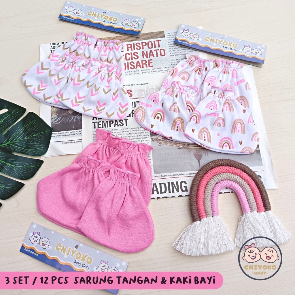 51 Pcs Paket Hemat Terkomplit Baju Bayi Baru Lahir Paket Hemat Brojol Baby Paket Komplit Bayi Baru Lahir Serian PINK Chiyoko Baby