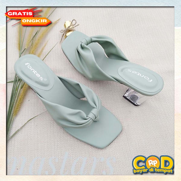 Haihil Remaja Import High Hils Haihils Wanita Kekinian Sandal Premium Branded Highels Original Hils 