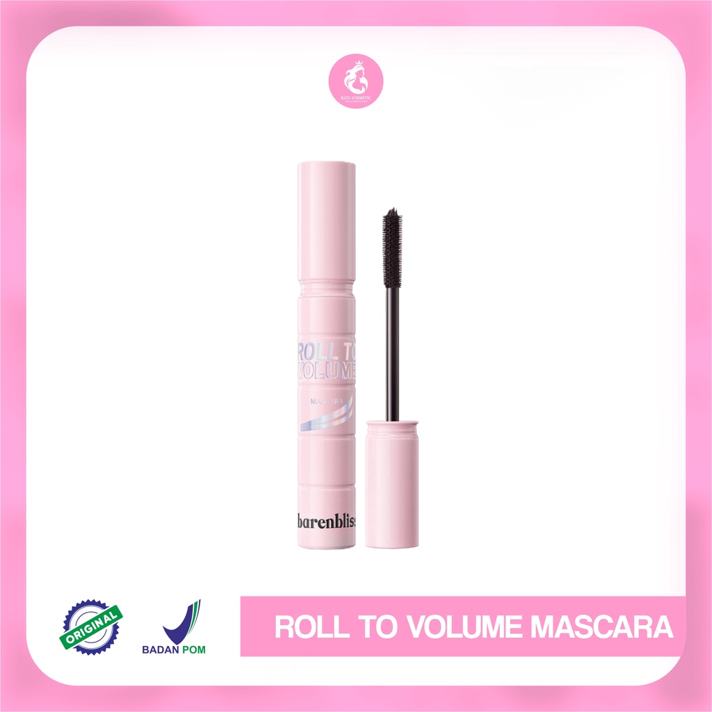 BNB barenbliss Korean Roll To Volume Mascara 「Long Lasting Waterproof Smudgeproof