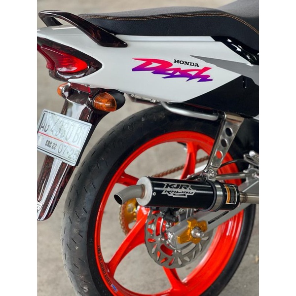 KNALPOT RACING HONDA NOVA DASH KNALPOT DASH RS125 KJR RACING