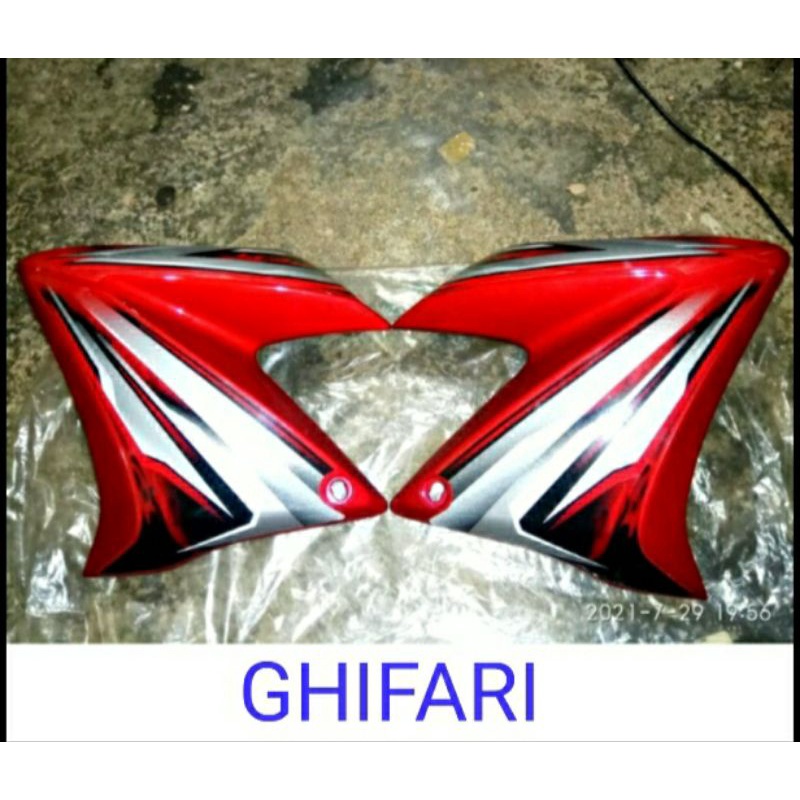 Sayap Depan Vixion Old Sayap Cover Tanki Depan Vixion Old Merah Marun Plus Lis Sticker 2010 2011 201