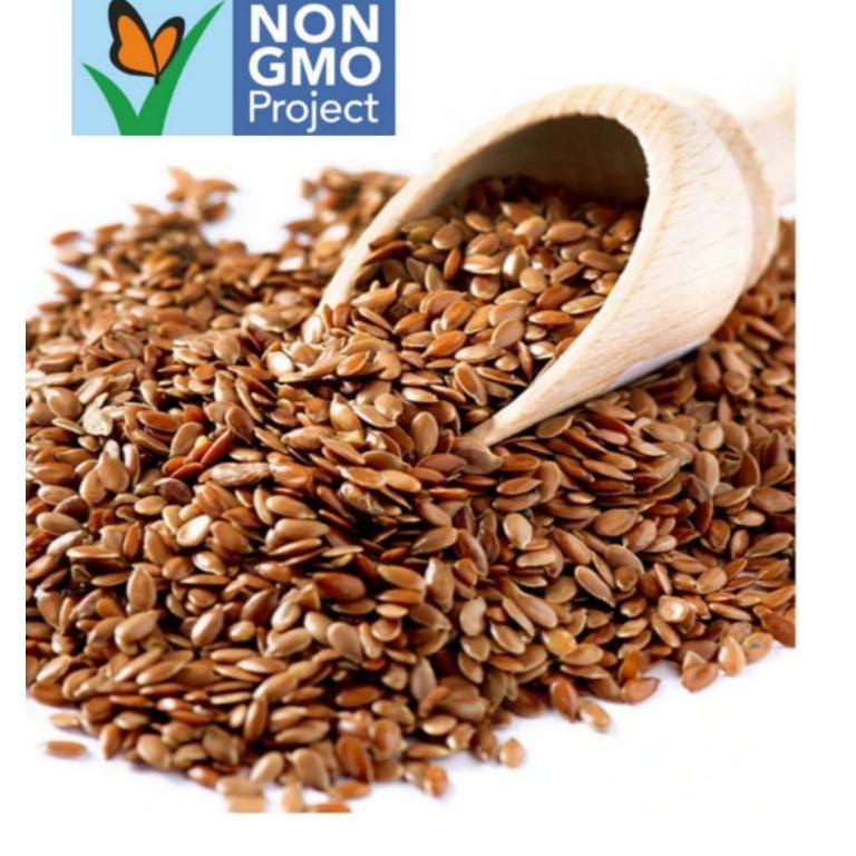 

Dijual Murah ー Brown Flax Seeds 250Gr Non GMO ☣