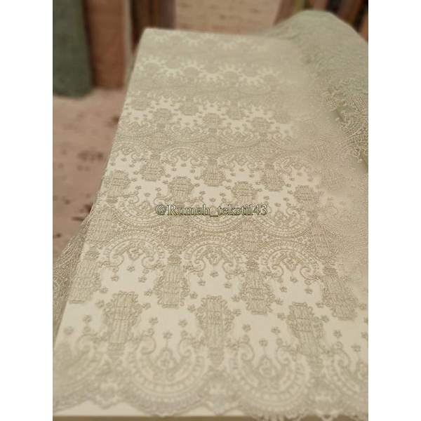 kain tile bordir etnik premium original