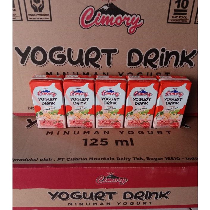 

Cimory Yogurt Drink 125ml Rasa Mixed Fruit/Karton(isi:40Kotak)