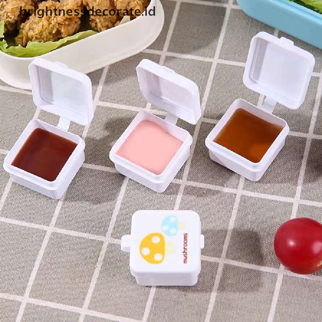 [Birth] 4pcs Botol Bumbu Mini Kecap Salad Dressing Container Sauce Bottle [ID]